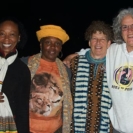 Debbie, Ouida &amp; Brandy at Campfire, Born To Drum 2015