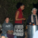 Michaelle &amp; Ouida at Campfire, Born To Drum 2015