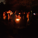 Around Campfire at Night, Born To Drum 2018
