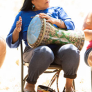 Camper with Dunbek Serious, Born To Drum 2018 