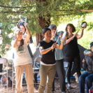 Campers with Tambourines, Born To Drum 2018 