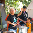 Michaelle Teaching Samba, Born To Drum 2018 