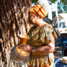 Woman with Chekere 1, Born To Drum 2018