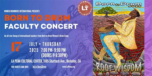 Born To Drum Faculty Concert, July 17, 2025